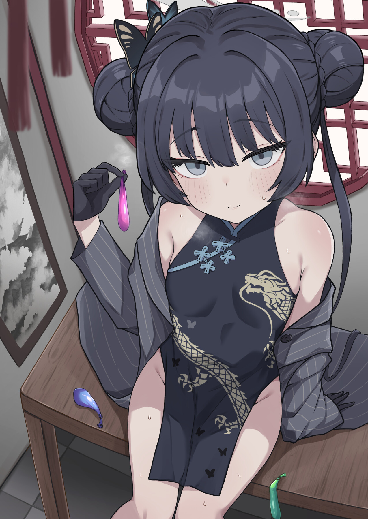 Hentai Manga Comic-The honey love of the door owner (color)-Read-21